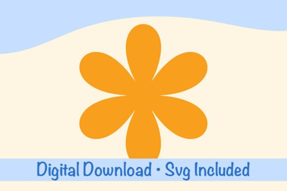 Download Retro Flowers SVG, Flower Clipart, Daisy - Retro flowers Collection