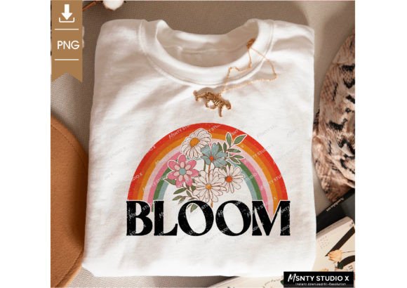 Download Flower Bloom PNG , Retro Sublimations - Premium Resources